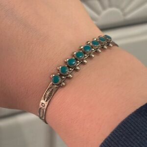 Turquoise Cuff .925